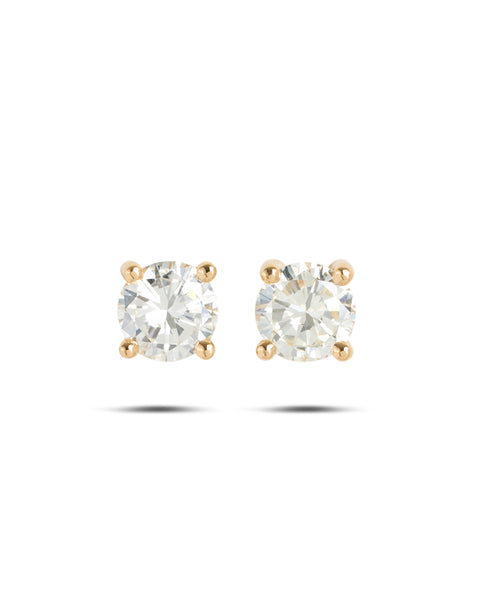 Diamond Stud Earrings