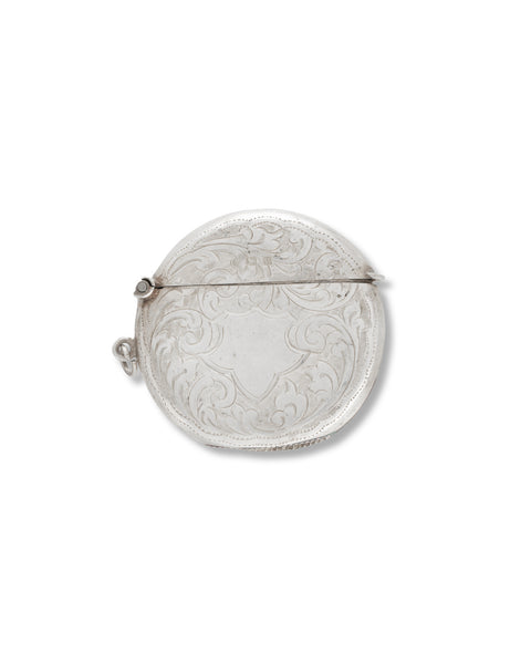 Antique Sterling Silver Vesta, Birmingham 1909