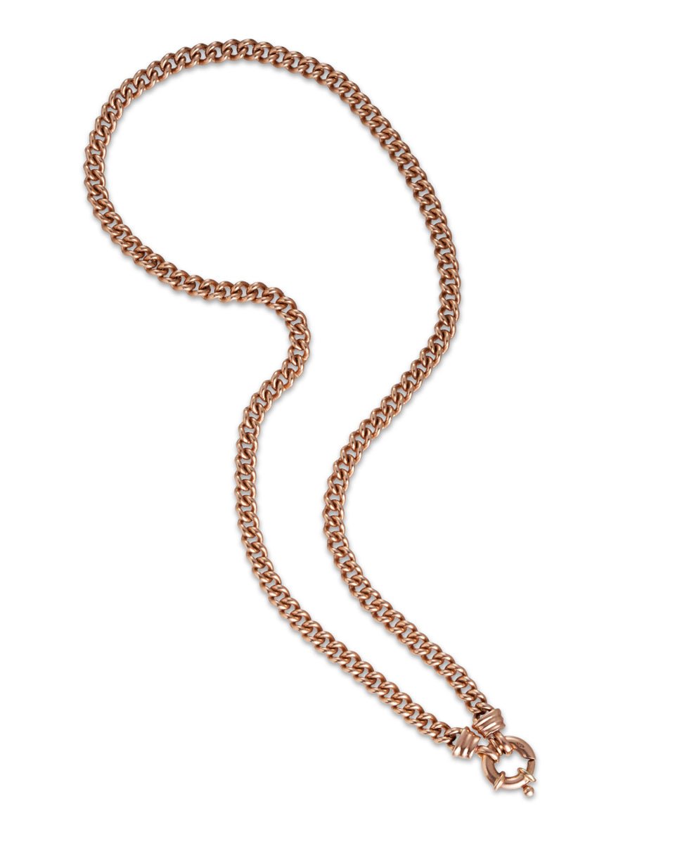 Vintage Gold Filled Curblink Necklace