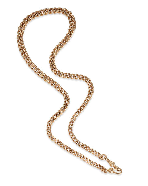 Vintage Gold Curblink Necklace