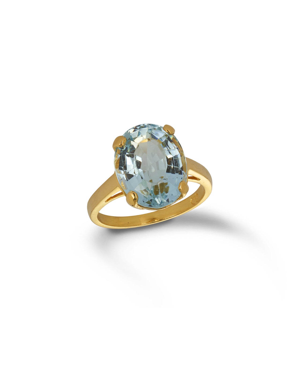 18ct Vintage Topaz Cocktail Ring