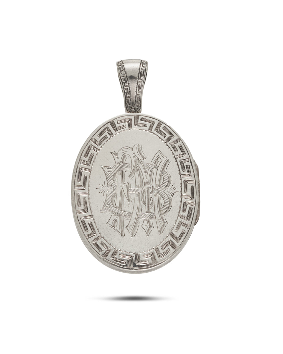 Antique Victorian Silver Locket