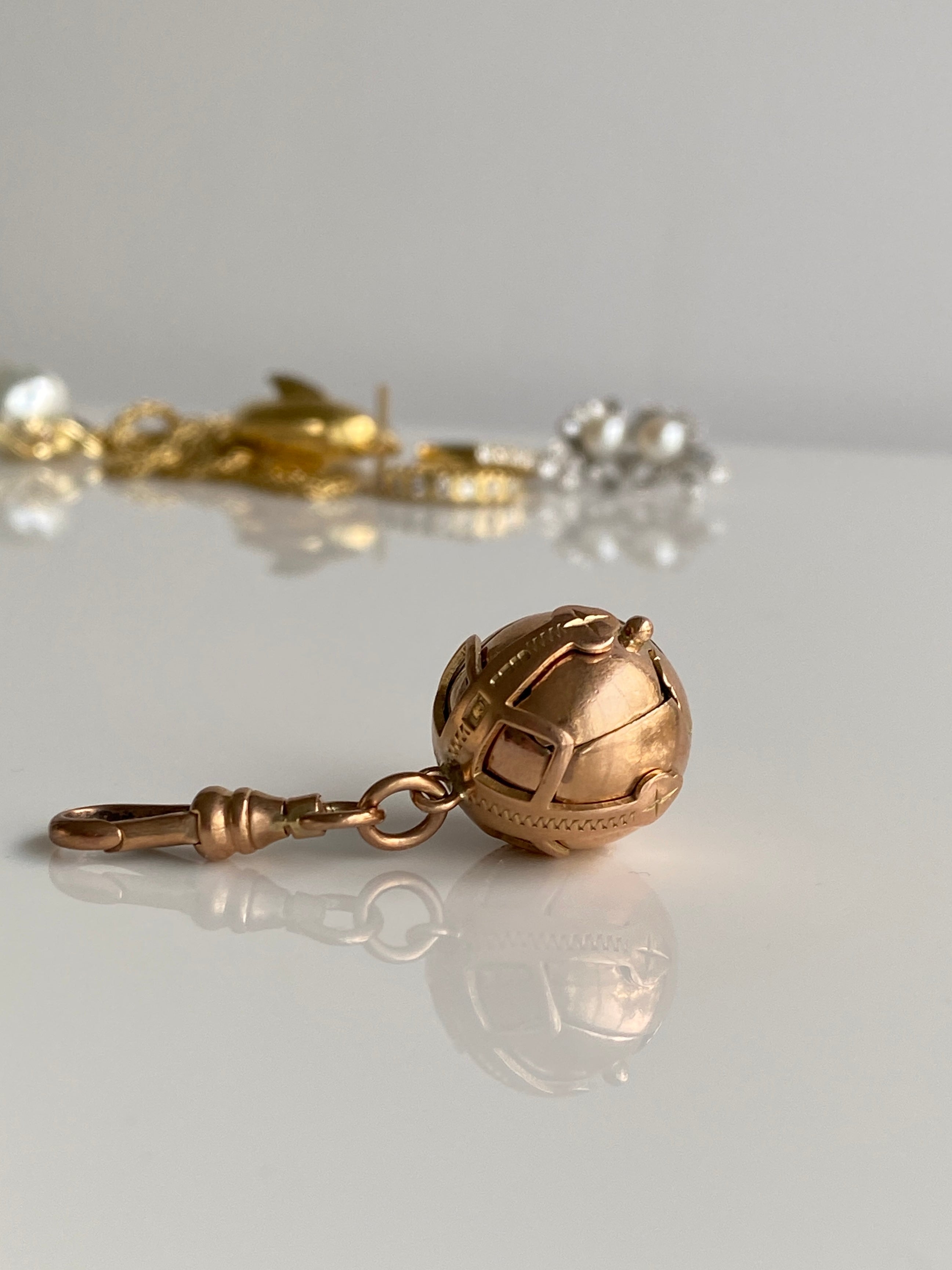 Vintage Masonic Ball Fob