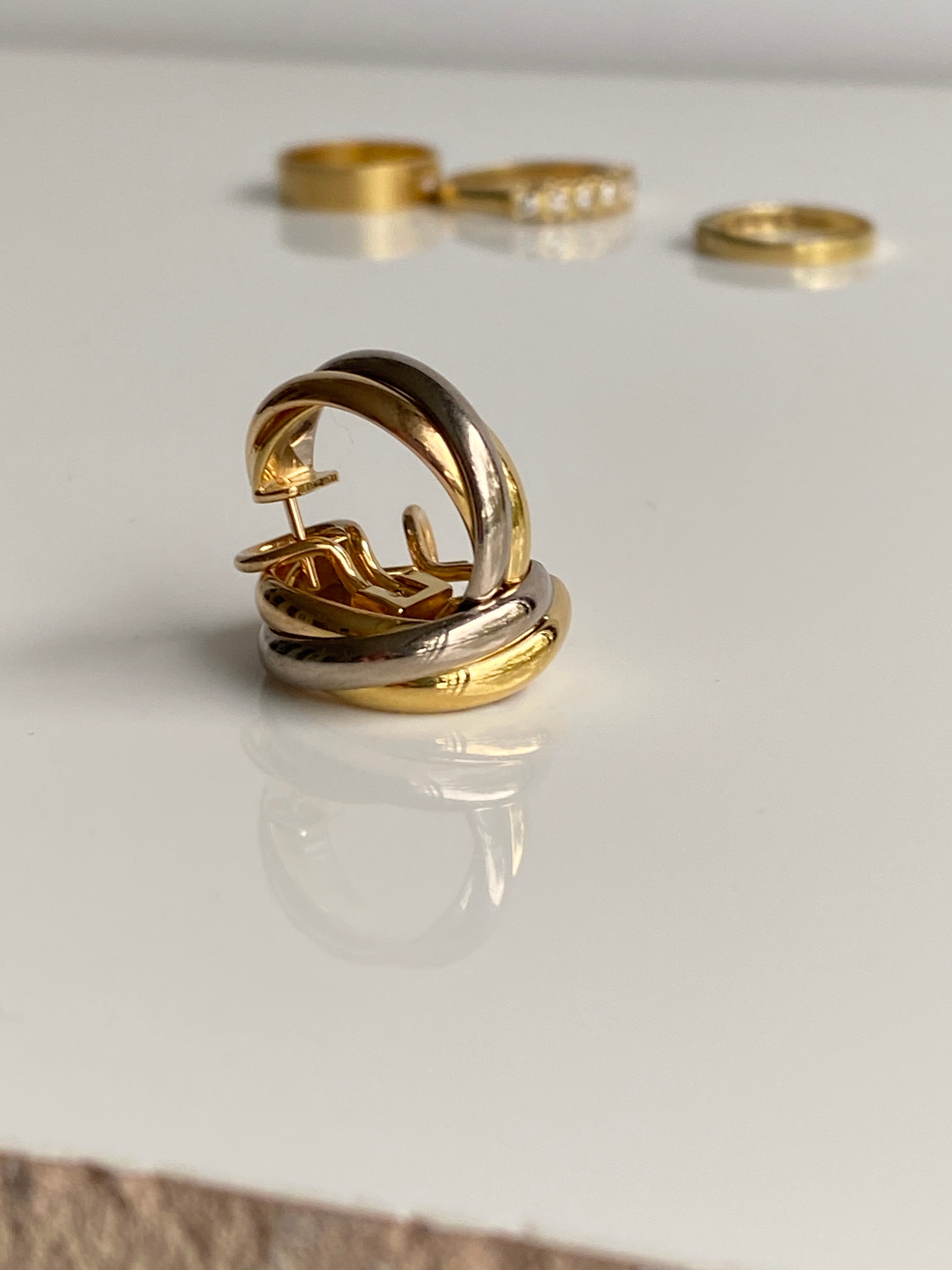 Trinity Earrings, CARTIER