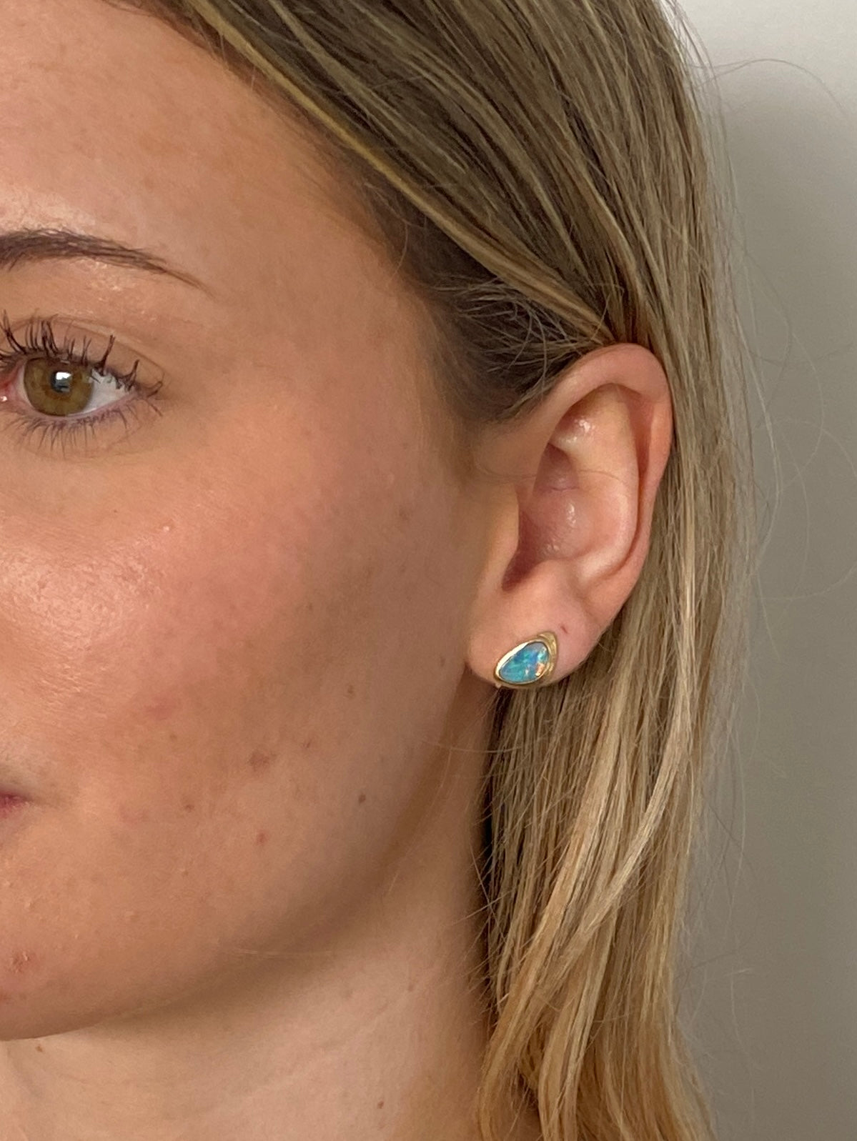 Australian Boulder Opal Earrings
