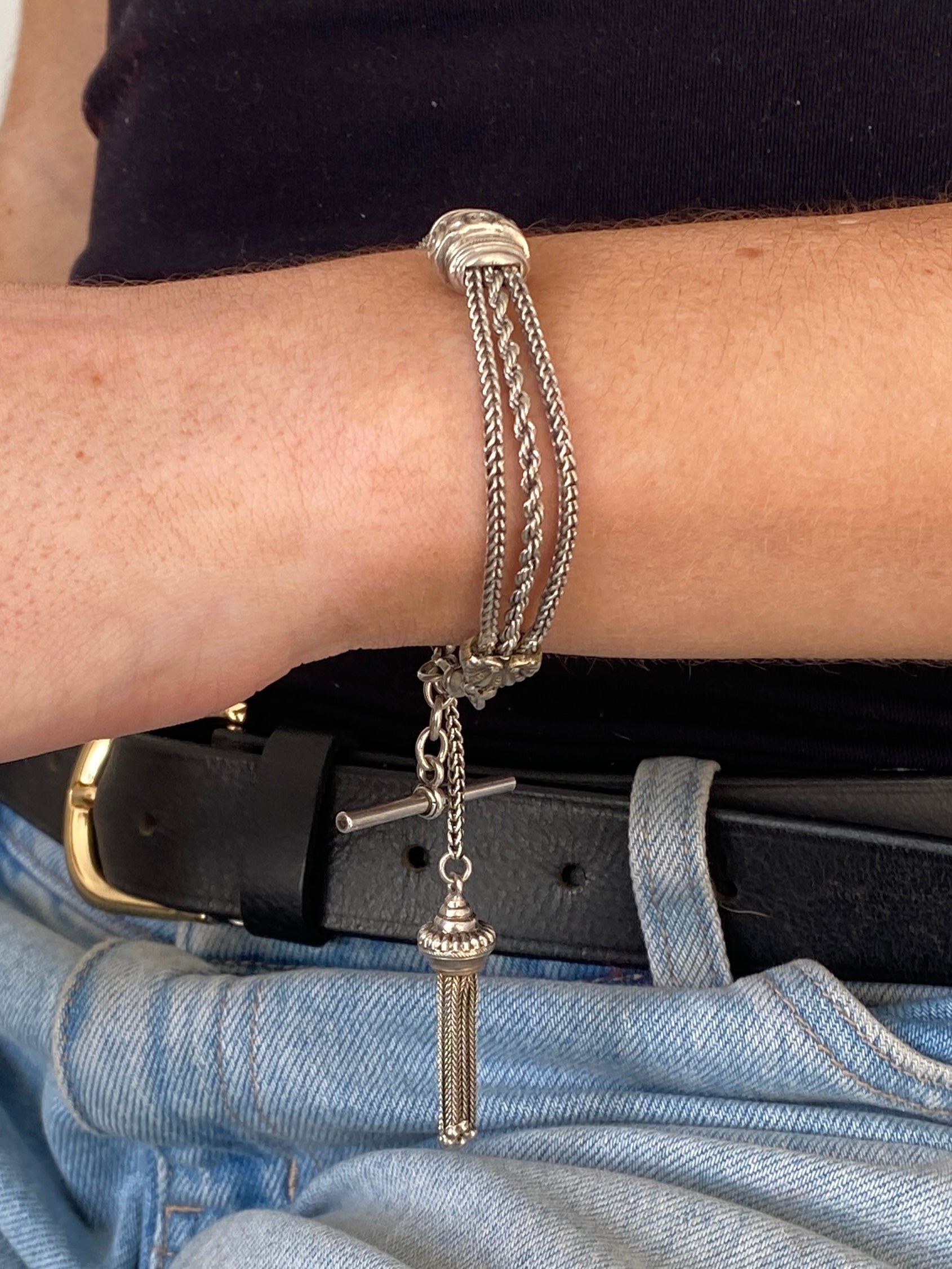 Antique Victorian Albertina Bracelet