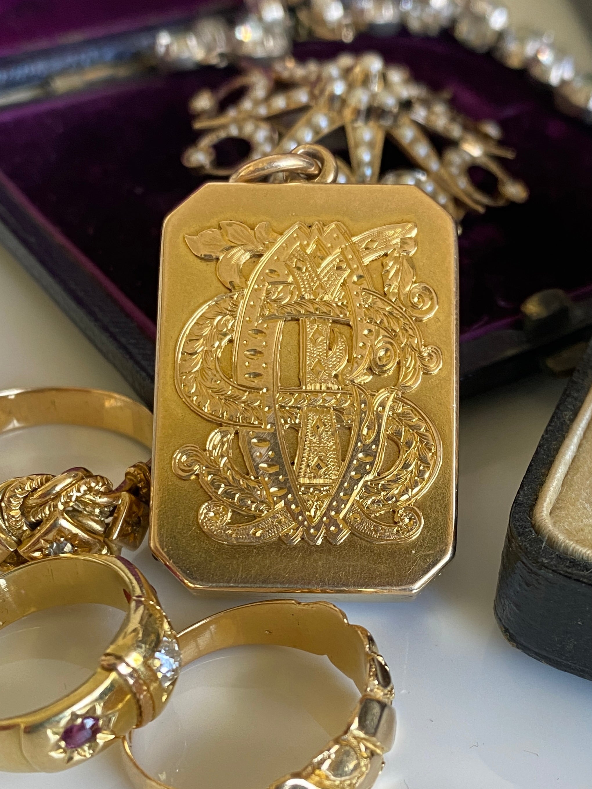 Antique Victorian Gold Locket