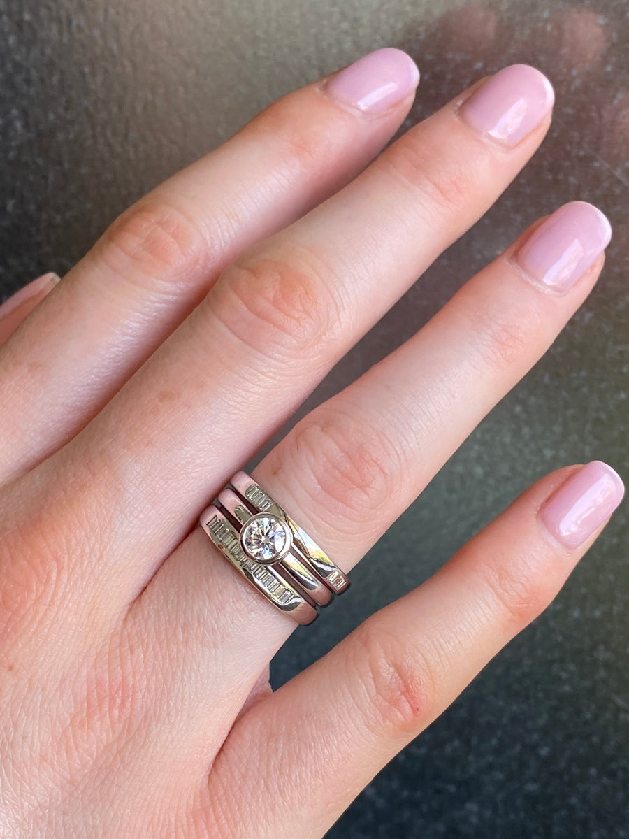 Modern Solitaire Diamond Ring – Sedgwicks Jewellery