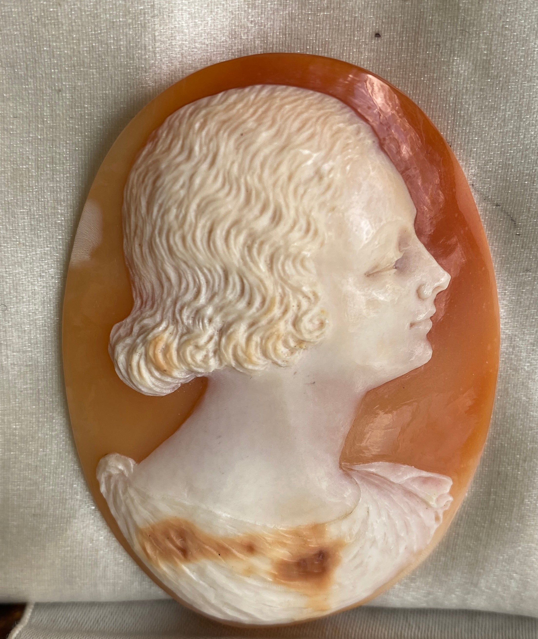 Antique Australian Portrait Cameo