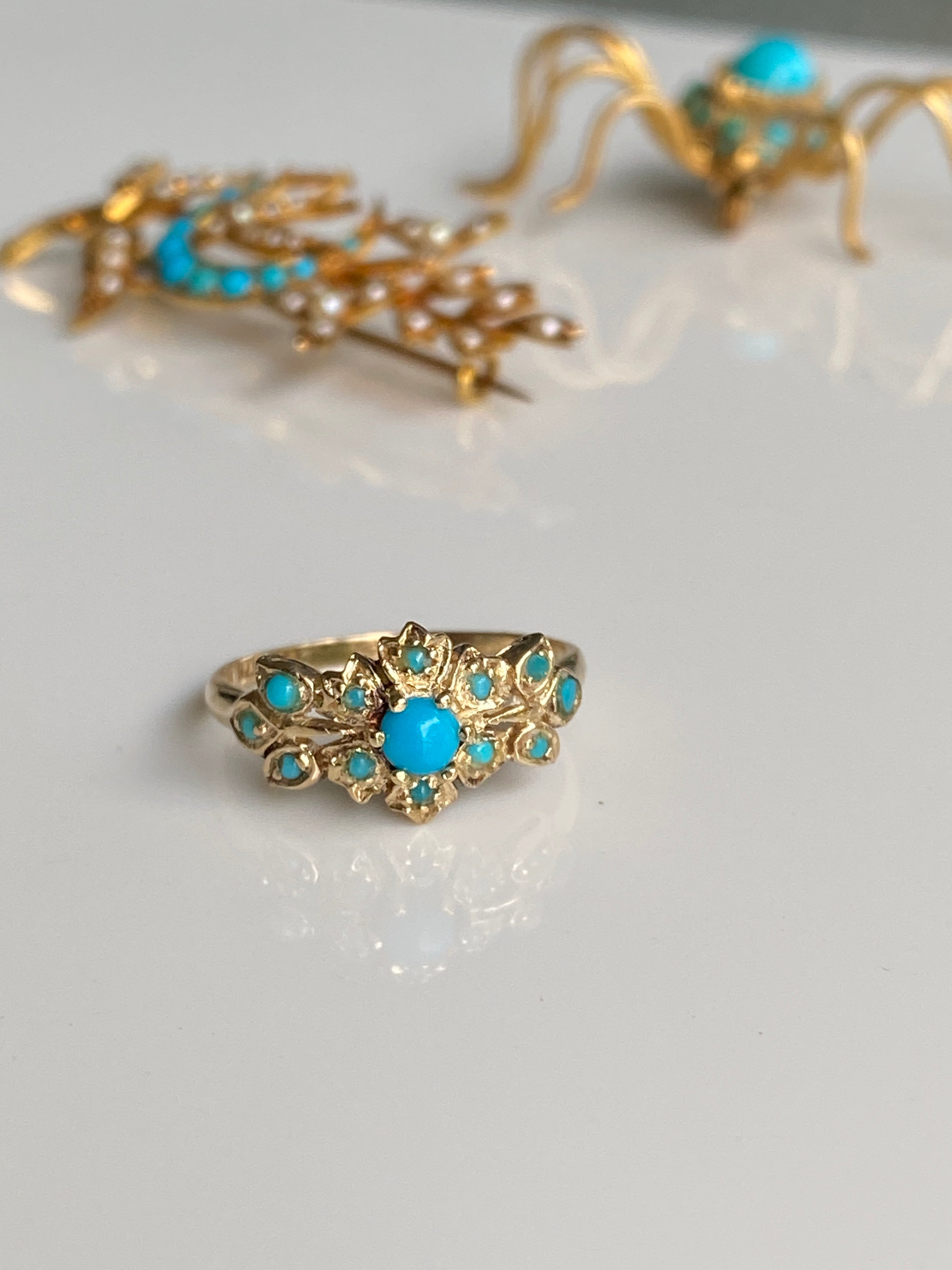 Vintage Turquoise Ring