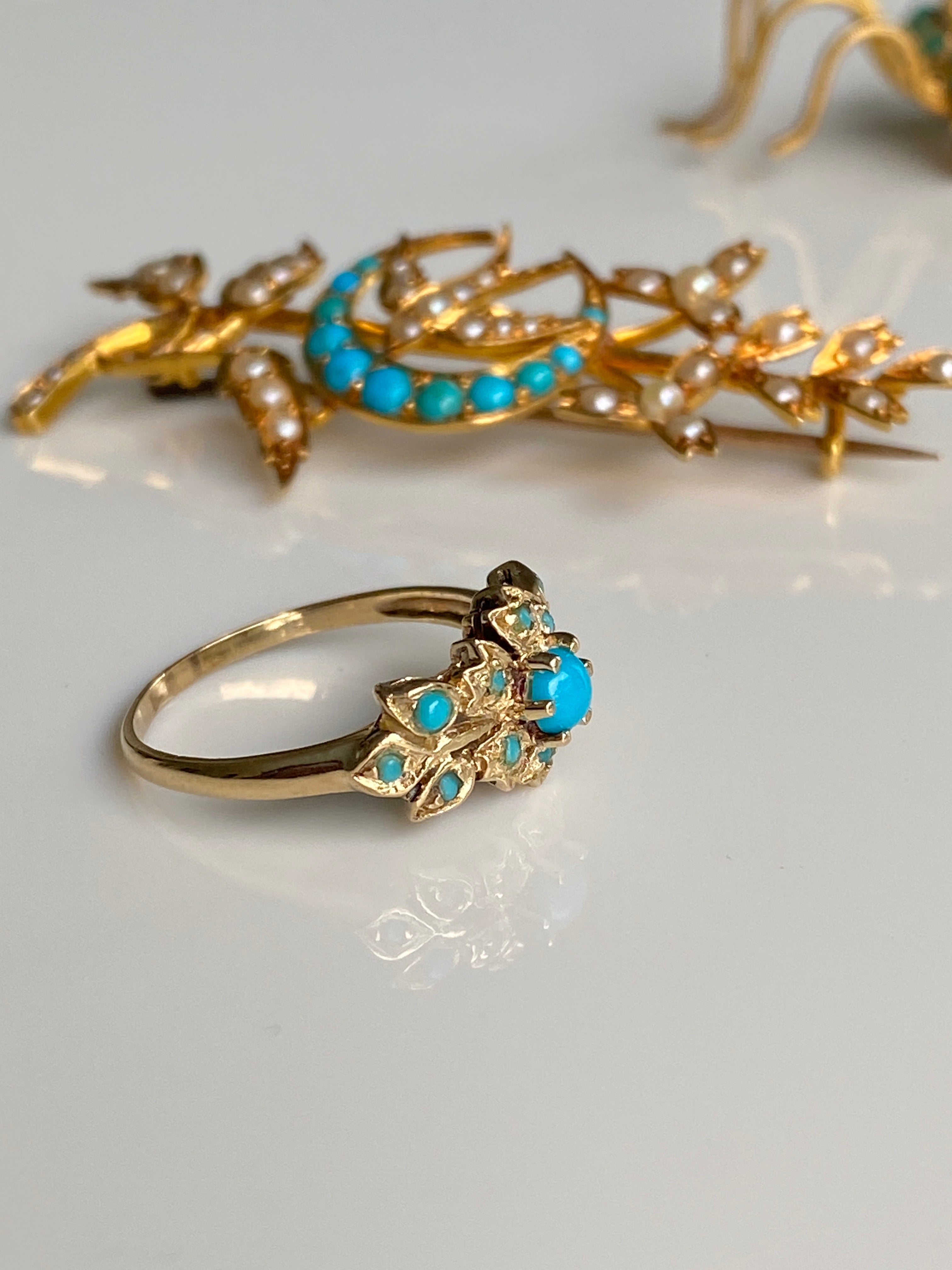 Vintage Turquoise Ring