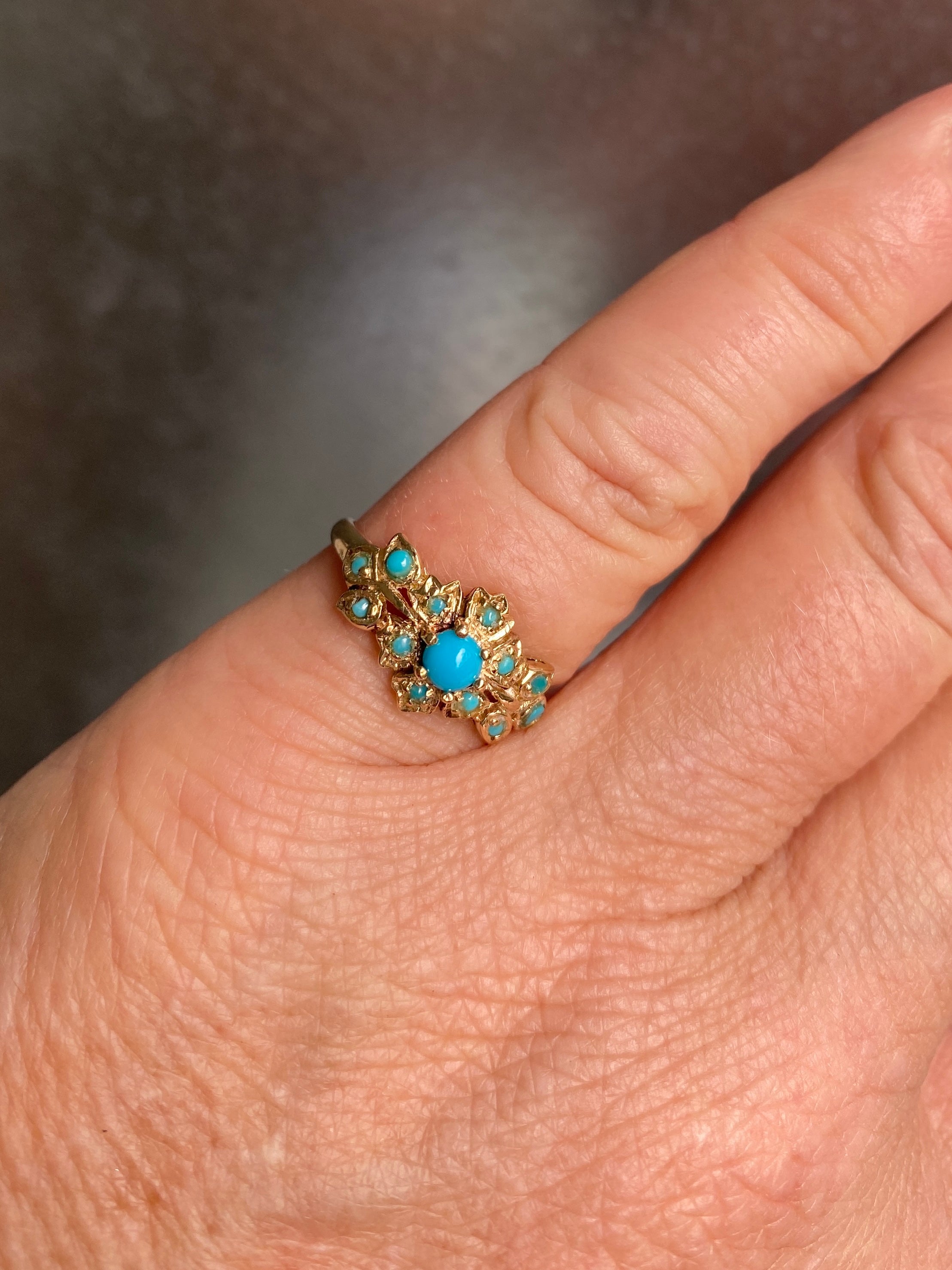 Vintage Turquoise Ring