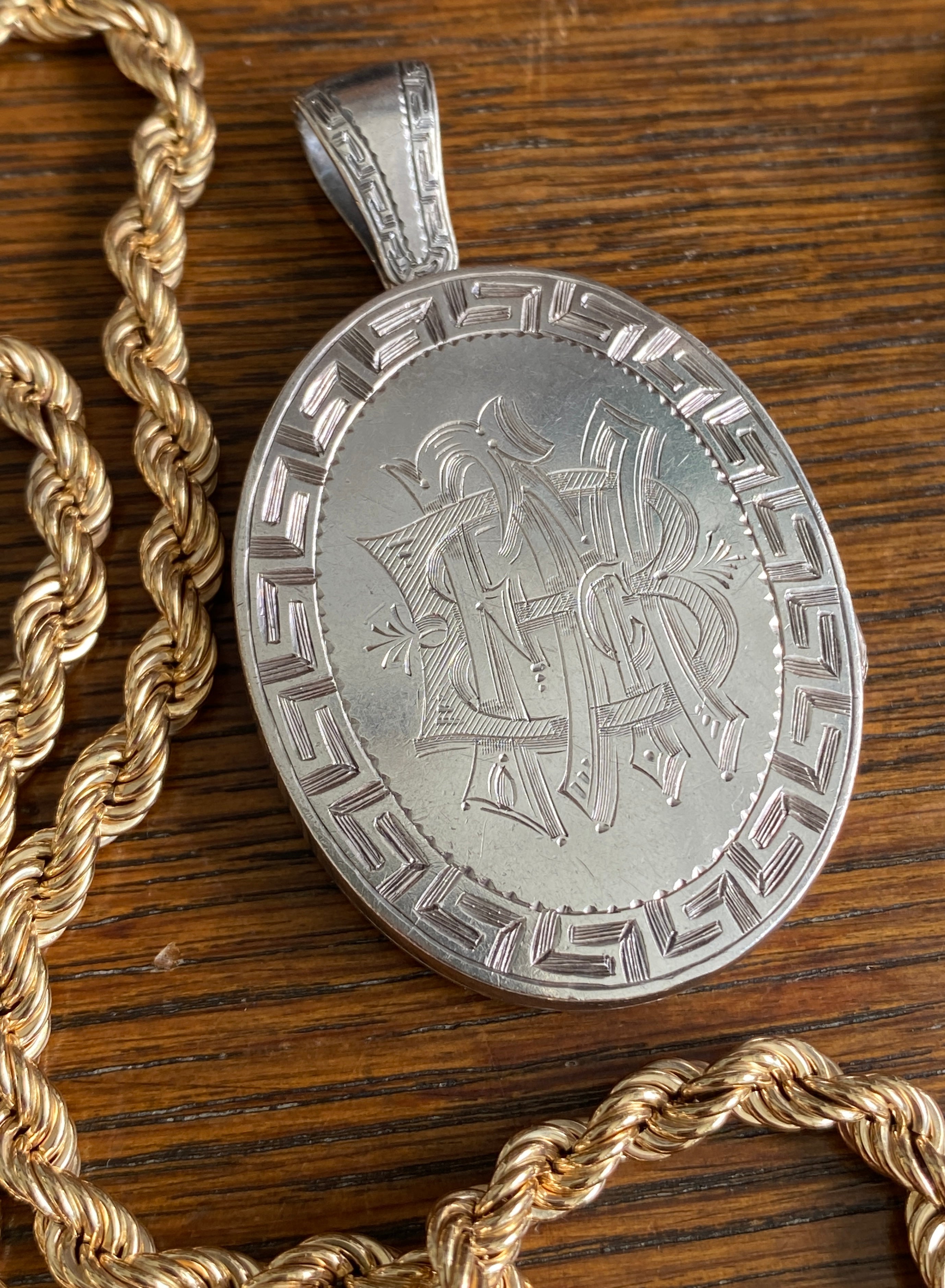 Antique Victorian Silver Locket