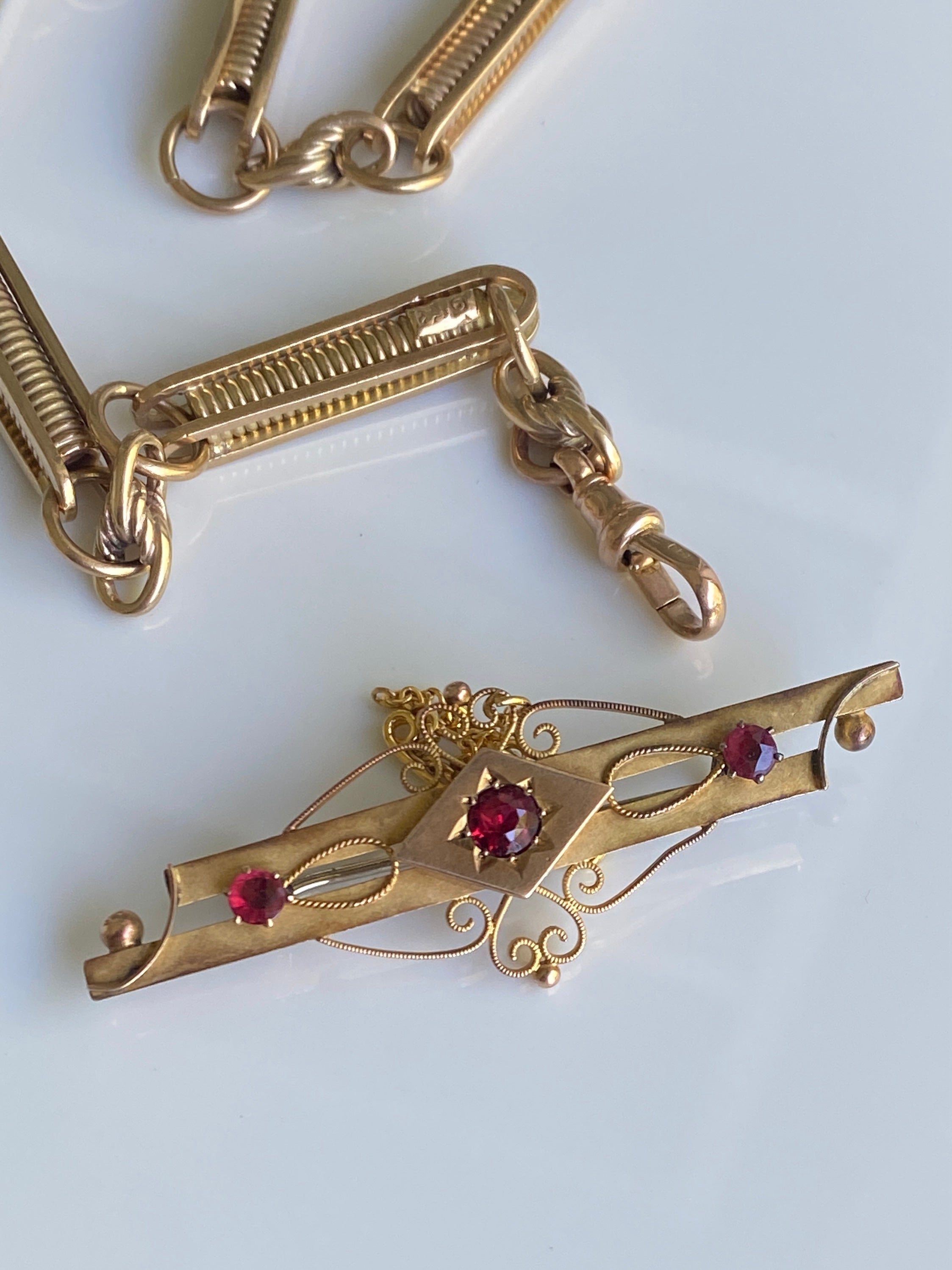 Antique Australian Bar Brooch, Robert Rollason, Sydney 1888 - 1925