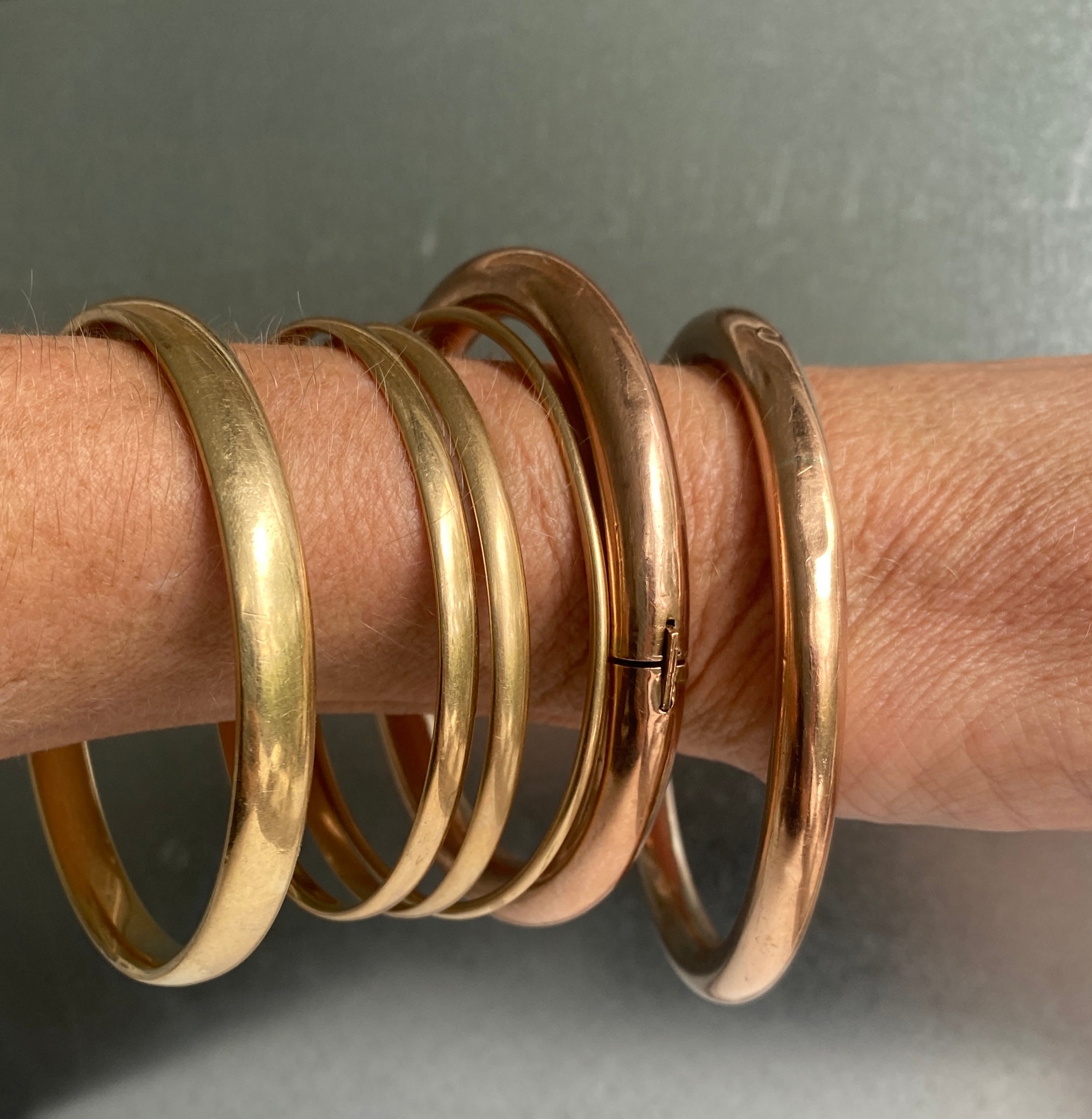 gold bangles