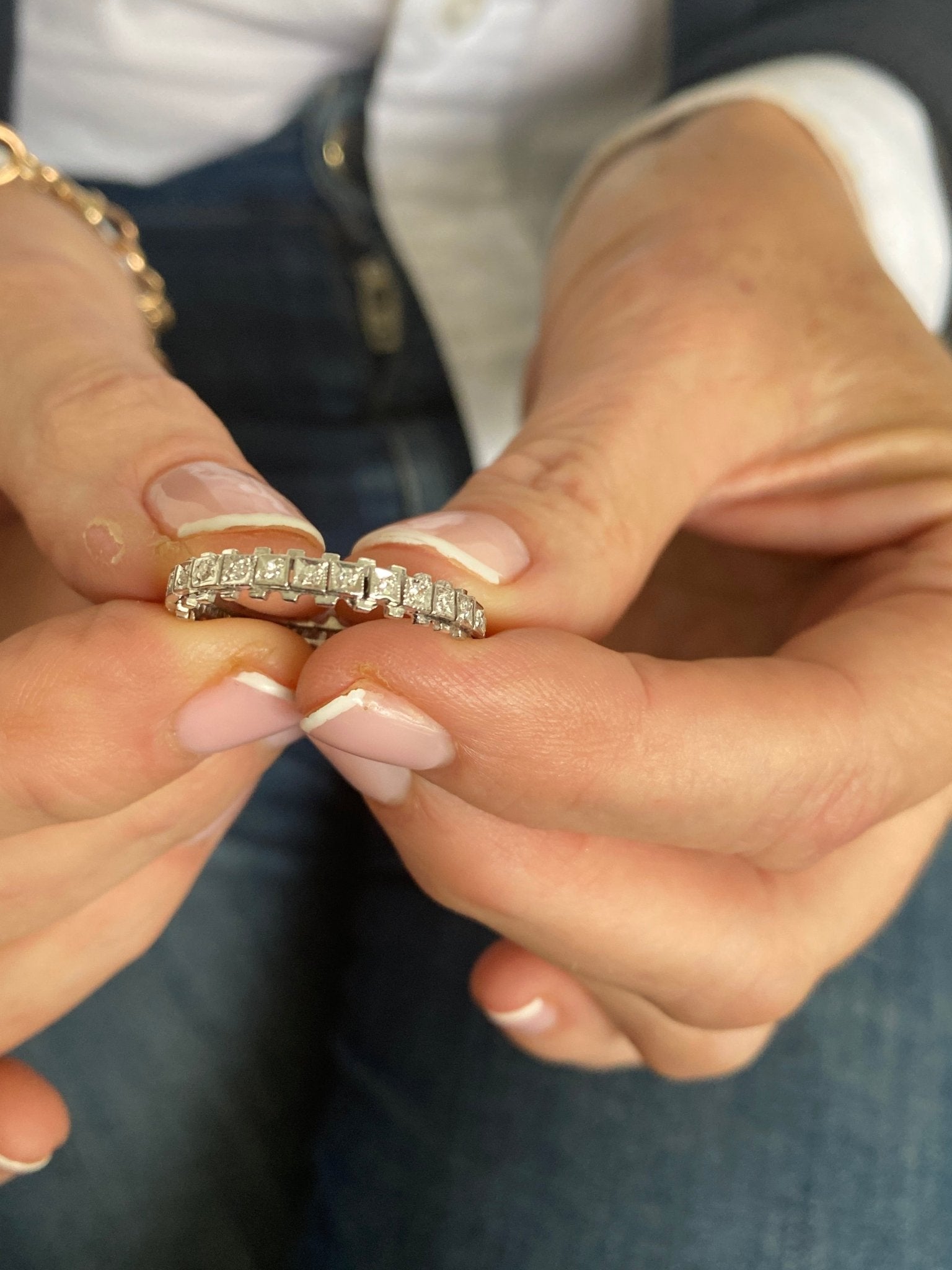 Vintage Diamond Eternity Ring