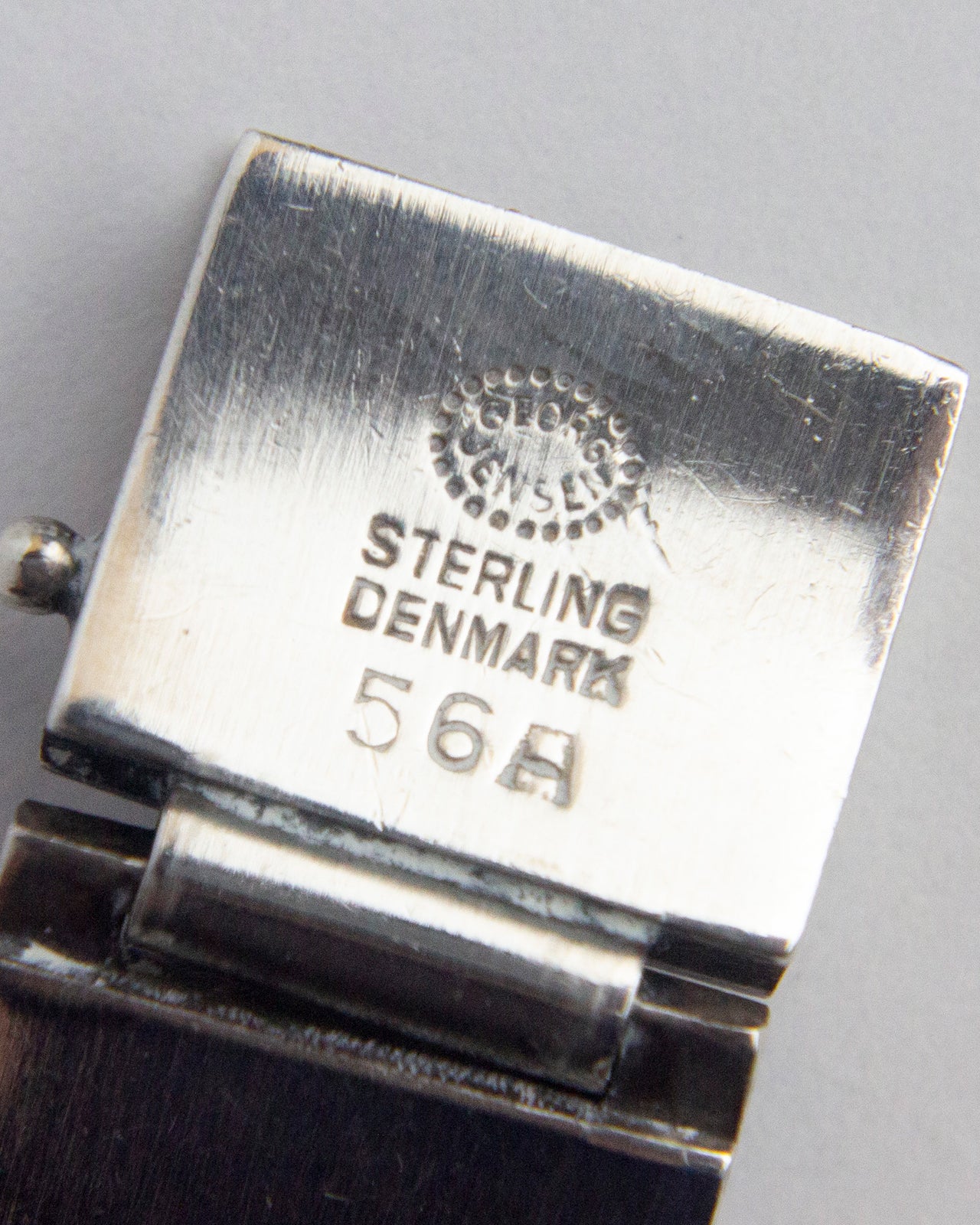 Authentic Georg Jensen, Silver Bracelet No. 56A, Henry Pilstrup