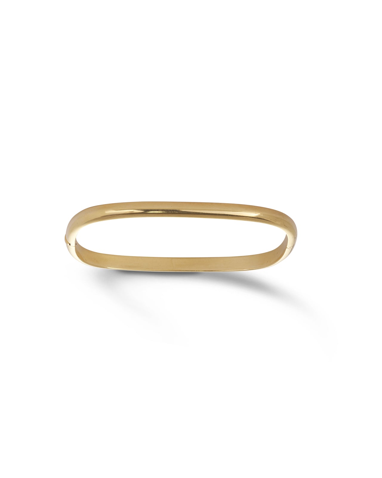 Gold Hoop Bangle 14ct yellow gold