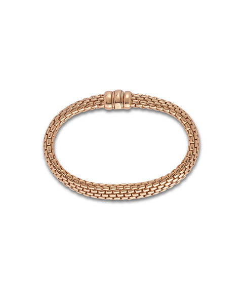 Italian Gold Mesh-link Bracelet