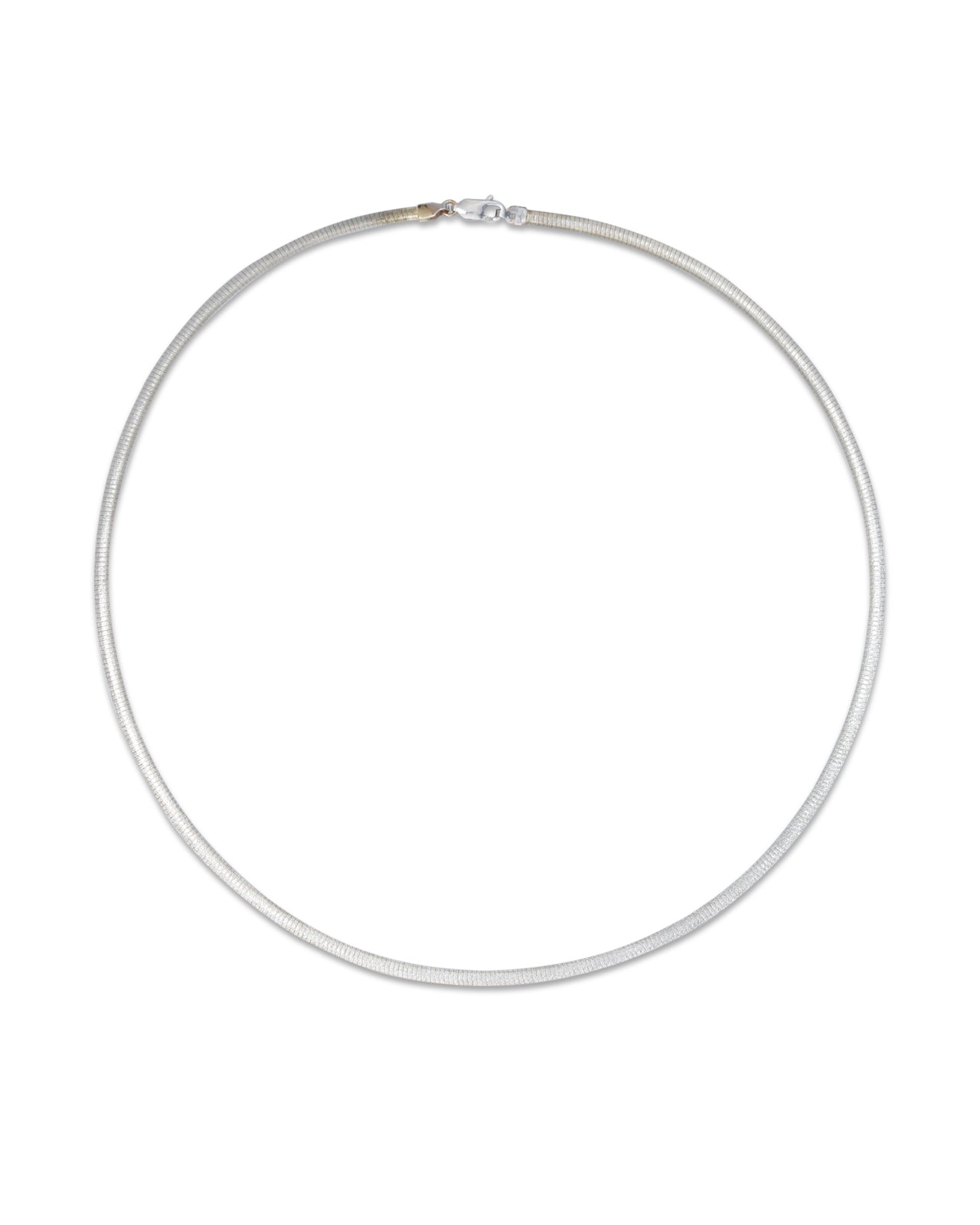 Italian 9ct White Gold Omega