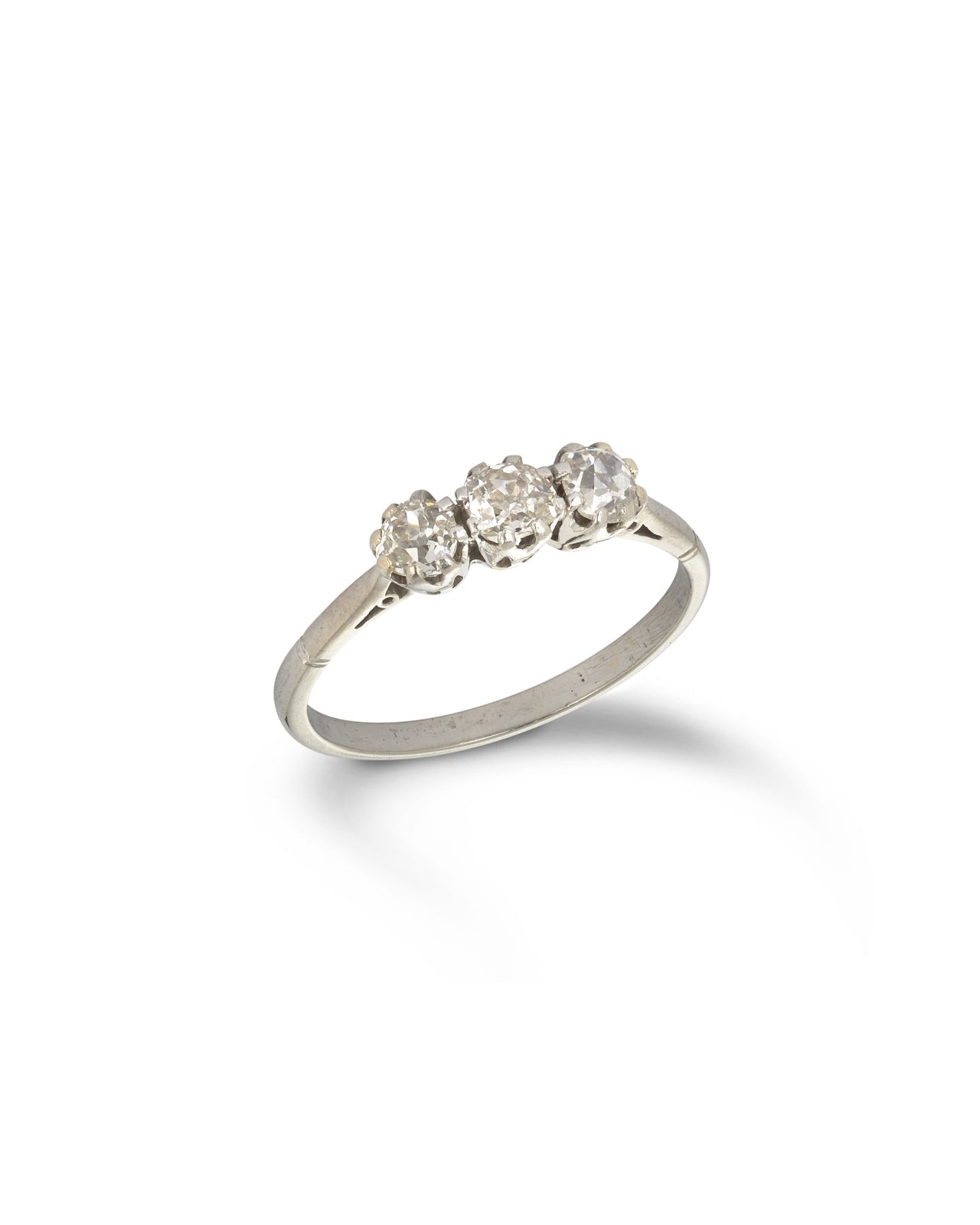 Art Deco Diamond Ring, 1930s Platinum