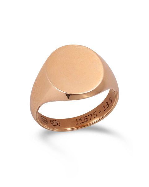 Classic Gold Signet Ring
