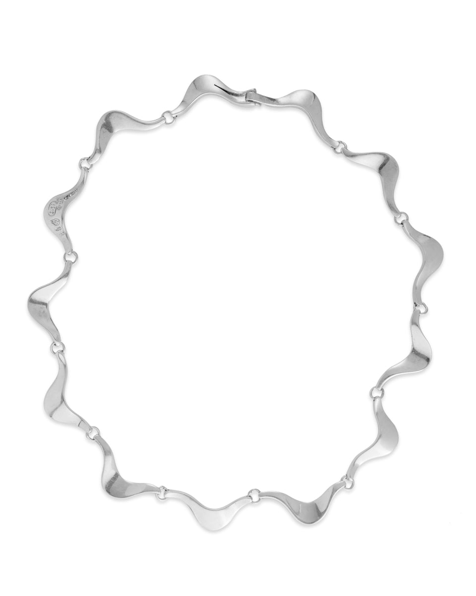 Vintage Mexican Silver Collar