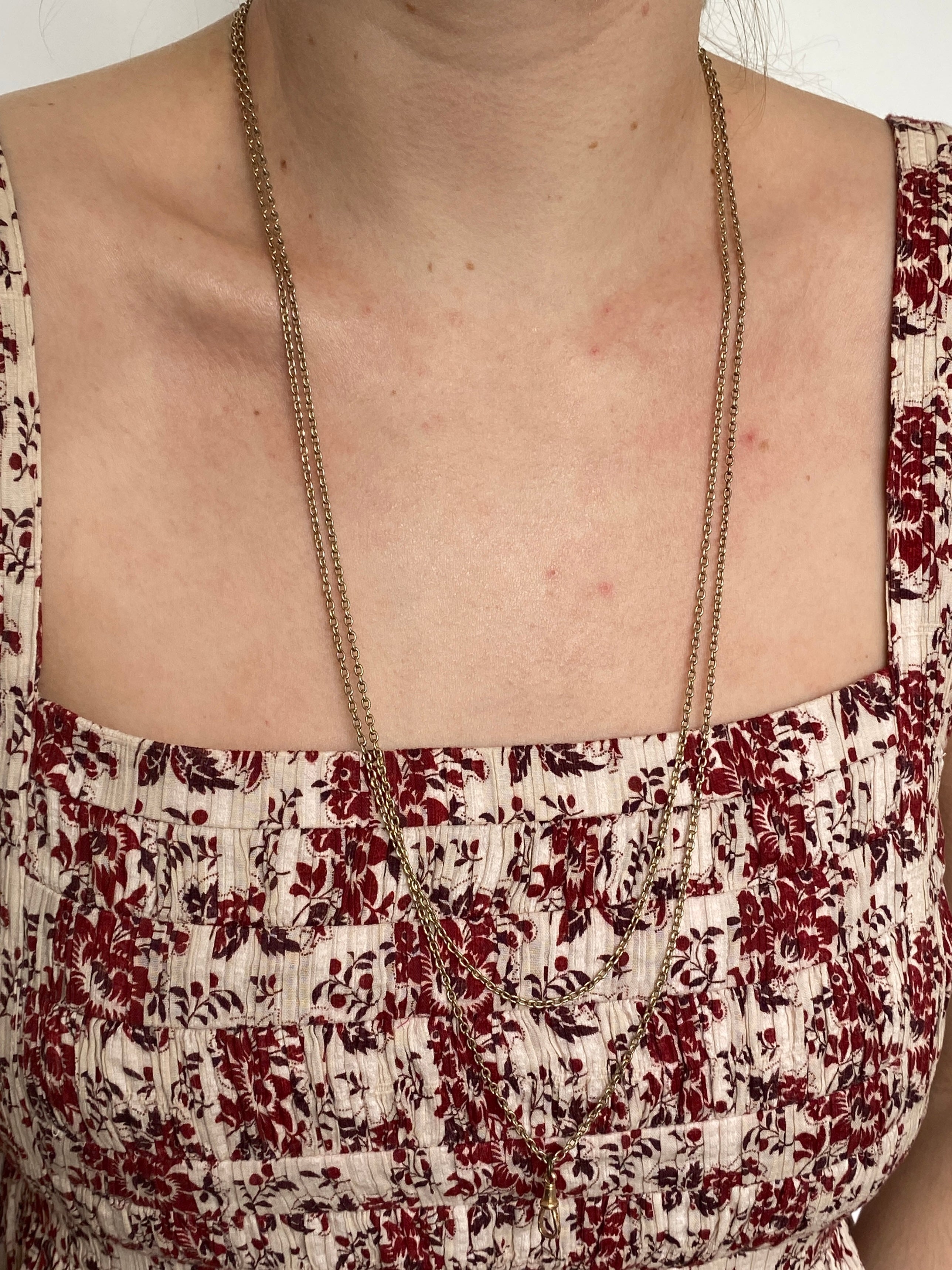 Antique Gold Guard Chain