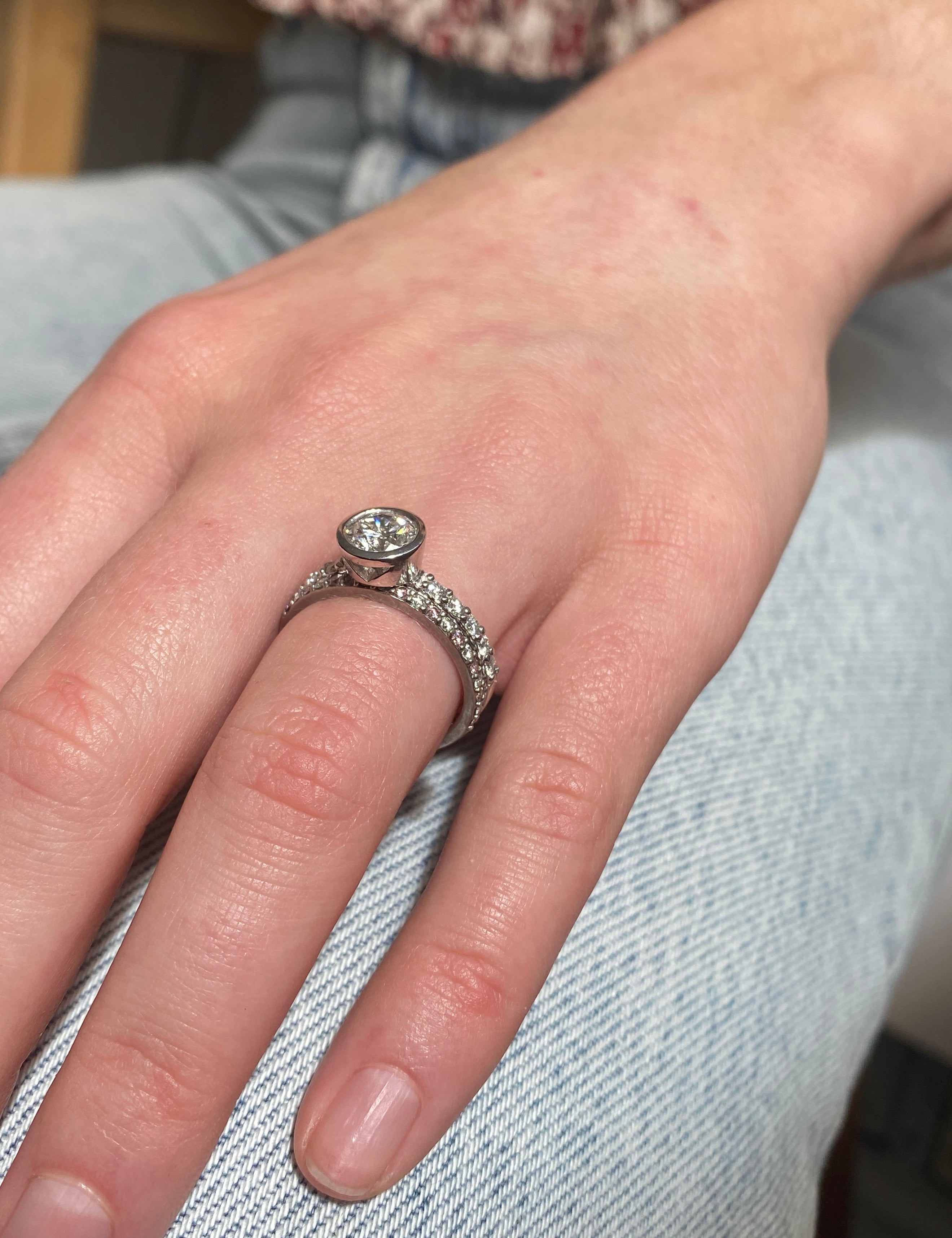 Stunning Solitaire Diamond Ring