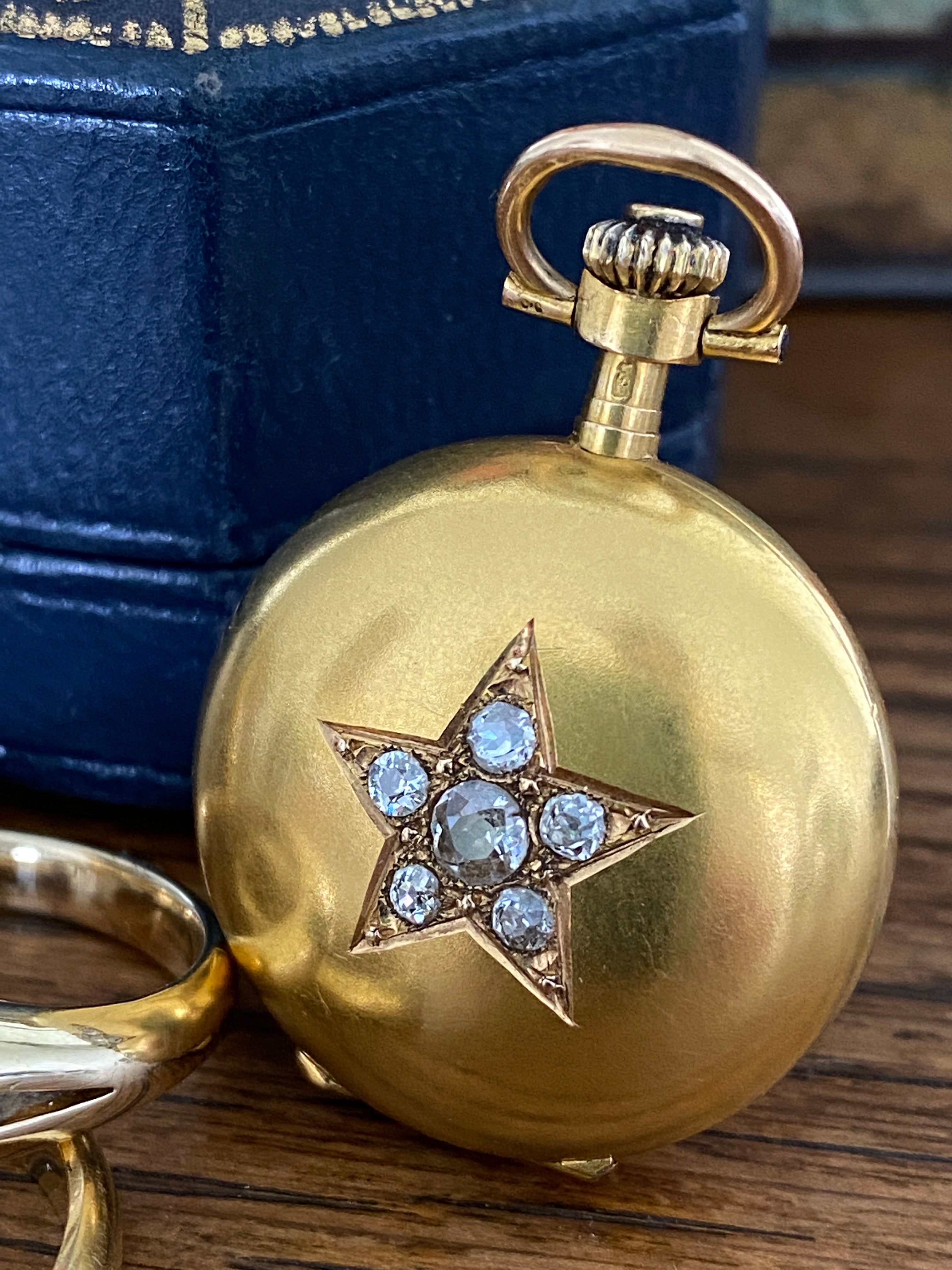 Diamond Lady's Pocket Watch, LeCoultre, c.1870