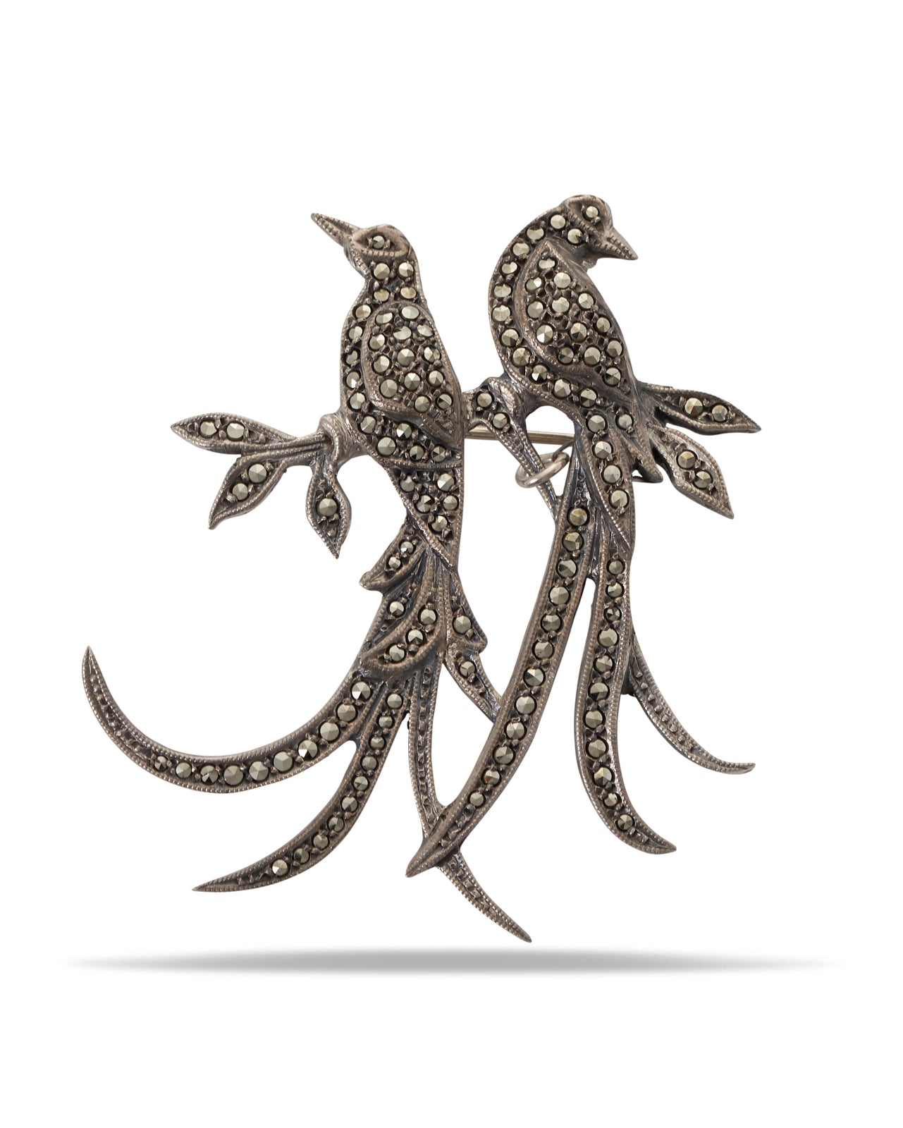 Vintage Australian Marcasite Brooch, Lega 1950's