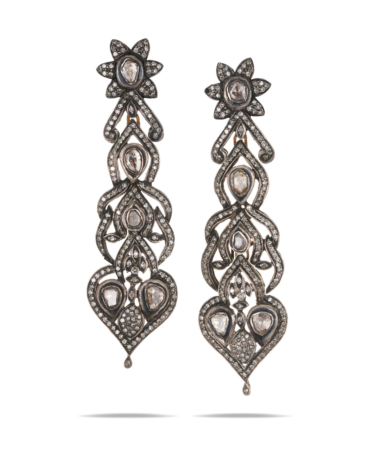 Polki Diamond Earrings