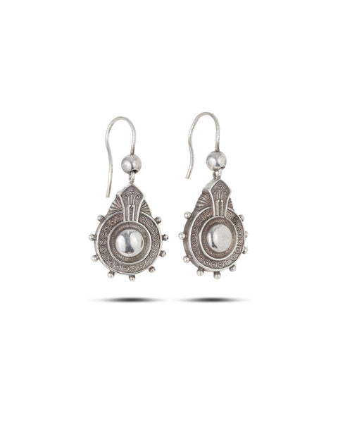 Antique Victorian Drop Earrings, 1880s