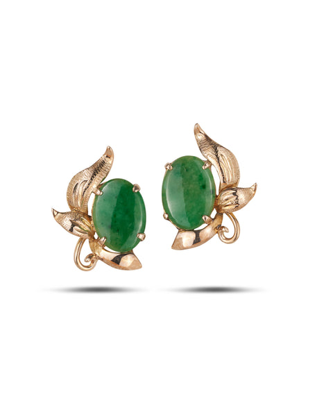 Vintage Jade Earrings