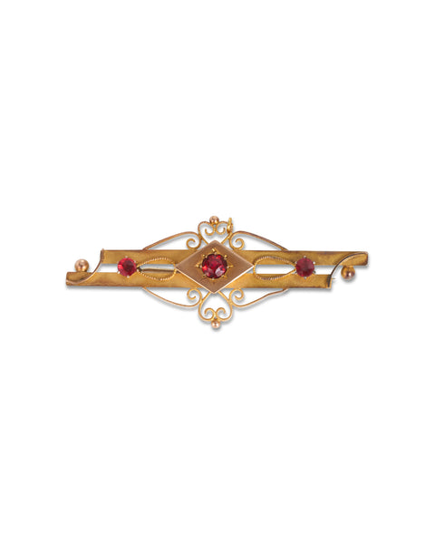 Antique Australian Bar Brooch, Robert Rollason, Sydney