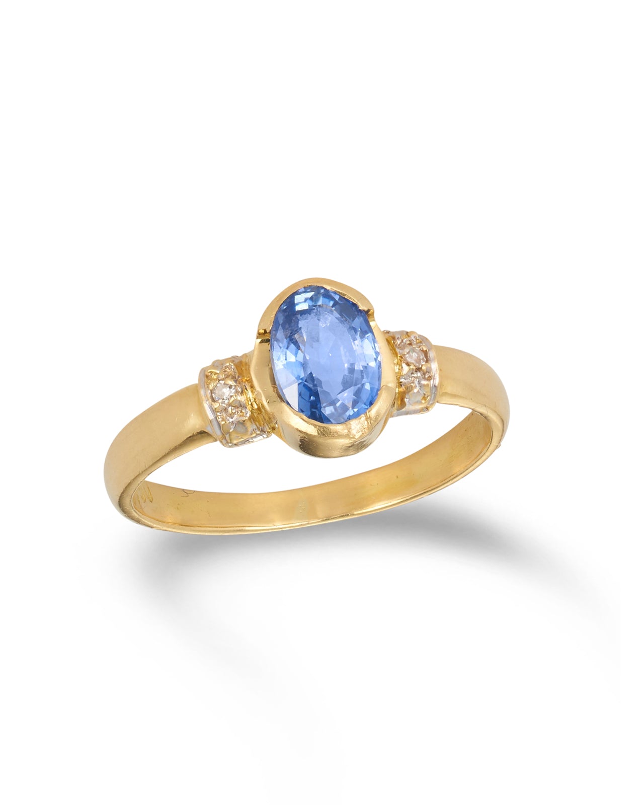 Sapphire & Diamond Ring