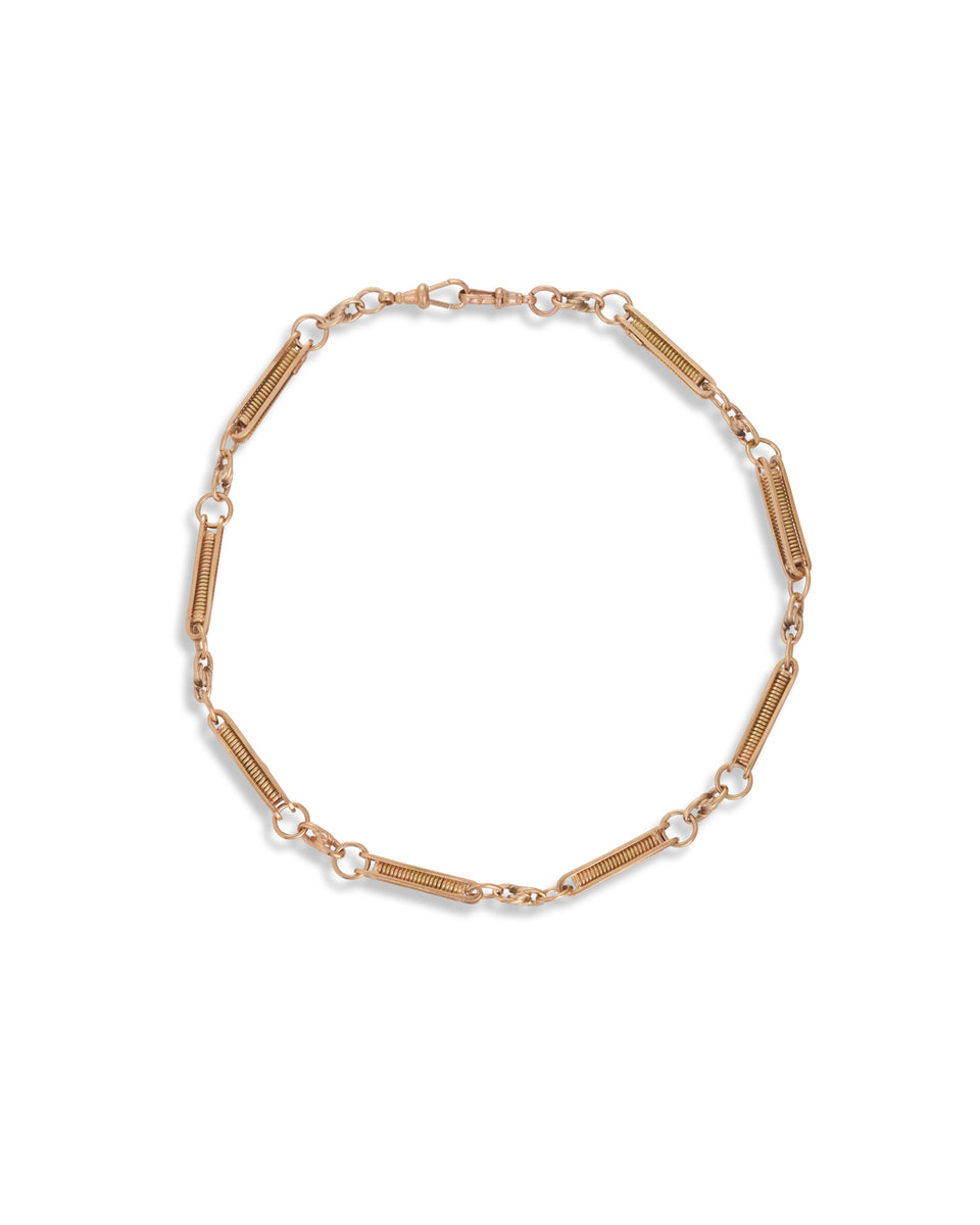 Antique Style Gold Watch Chain – Sedgwicks Jewellery
