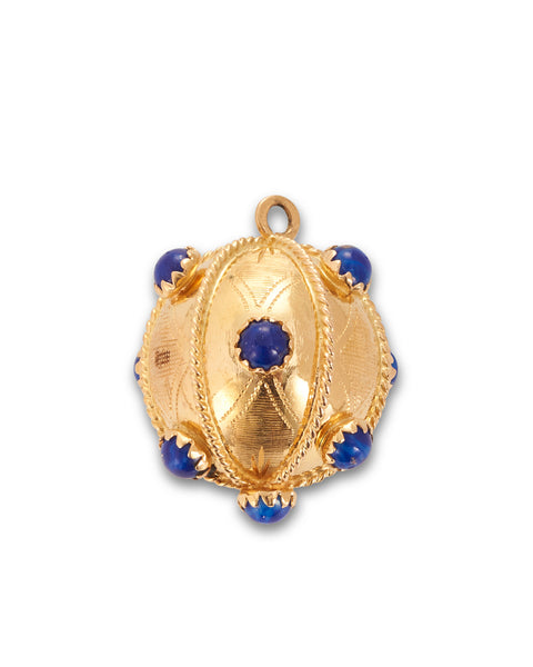 Vintage Gold Ball Charm