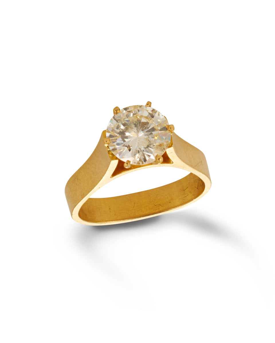Solitaire Diamond Ring