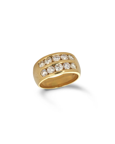 Vintage Diamond Band Ring