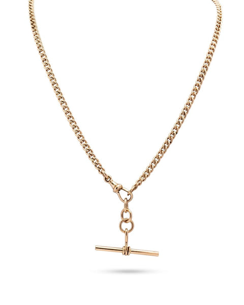 Vintage Rose Gold Watch Chain