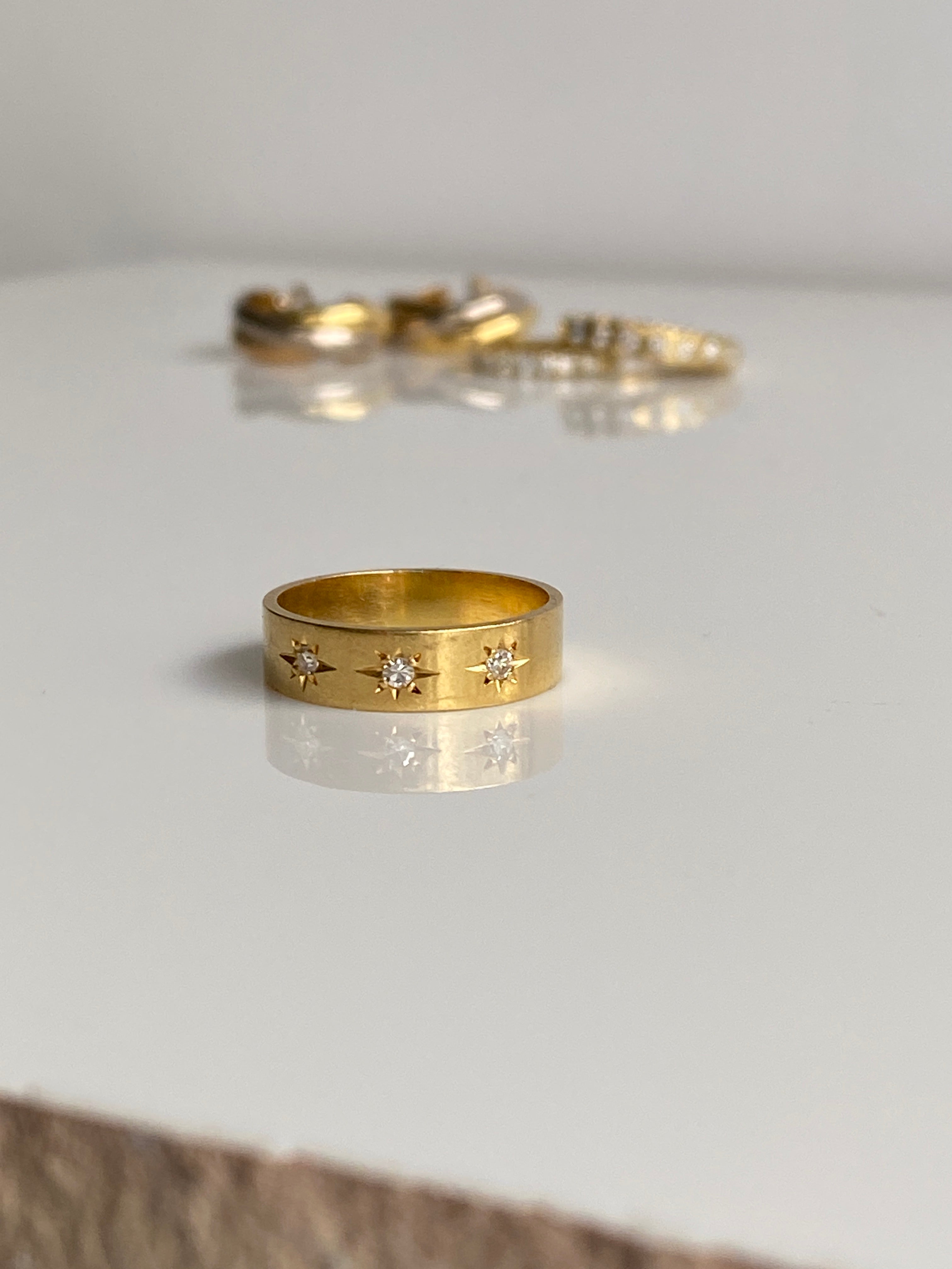 Vintage Diamond Band Ring