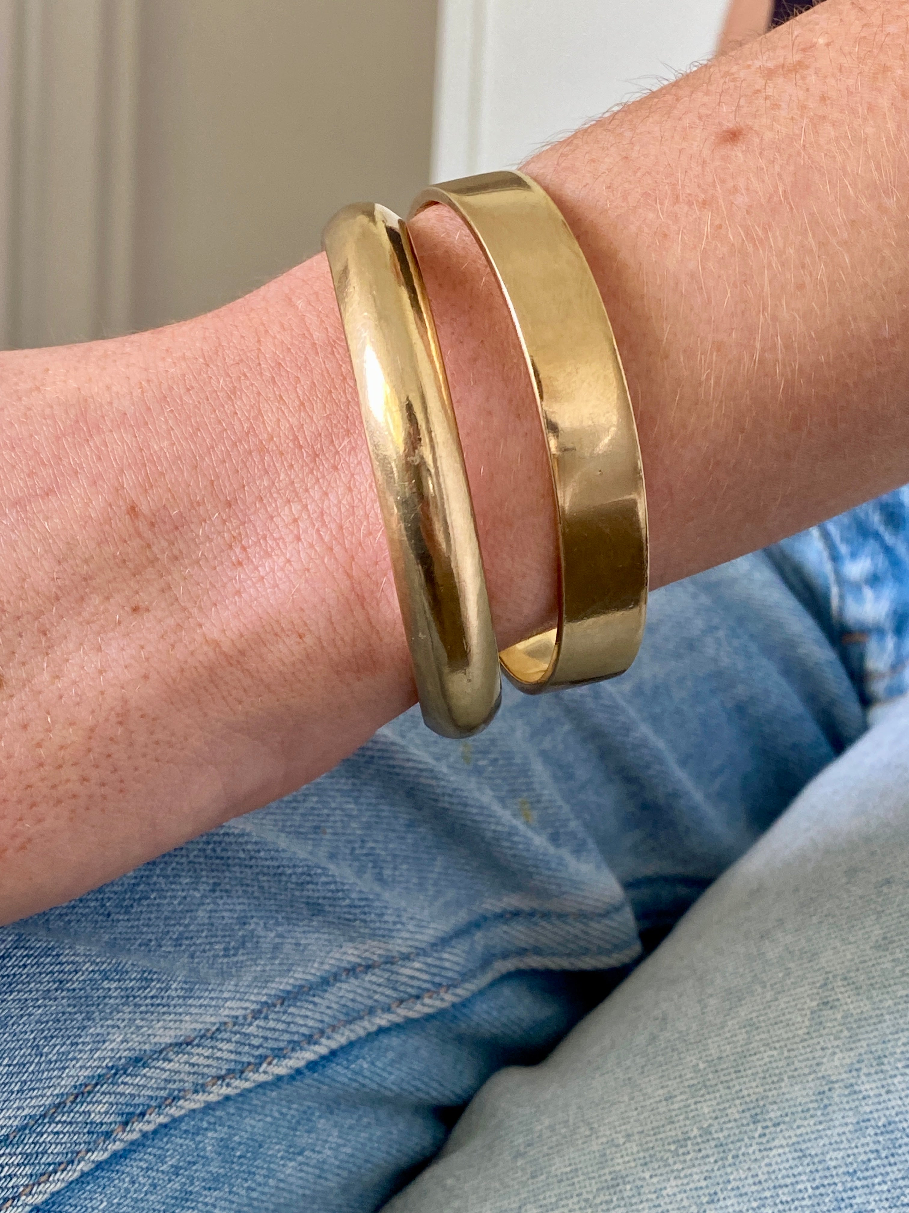 Handmade Gold Bangles