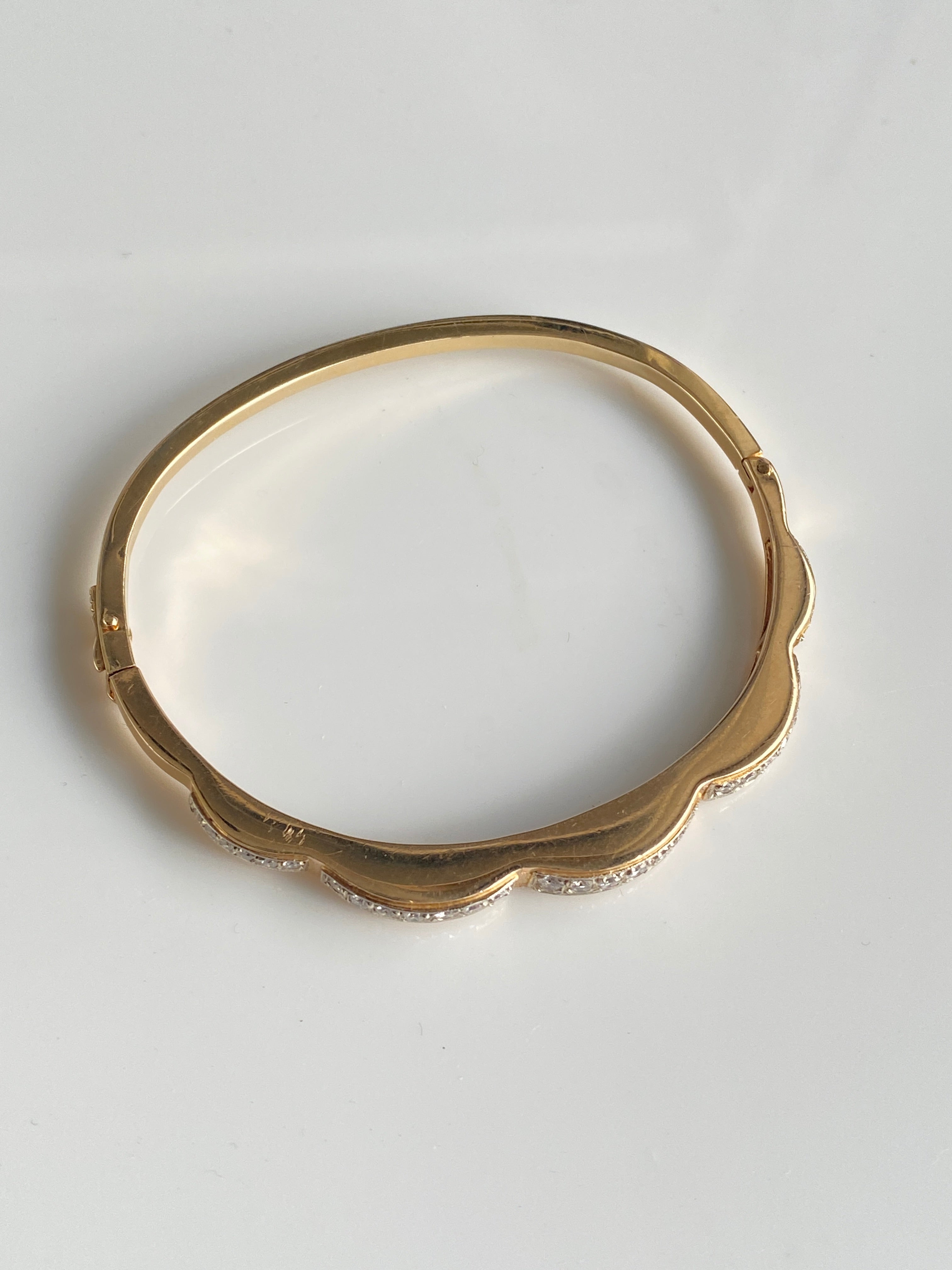 Vintage Diamond Bangle