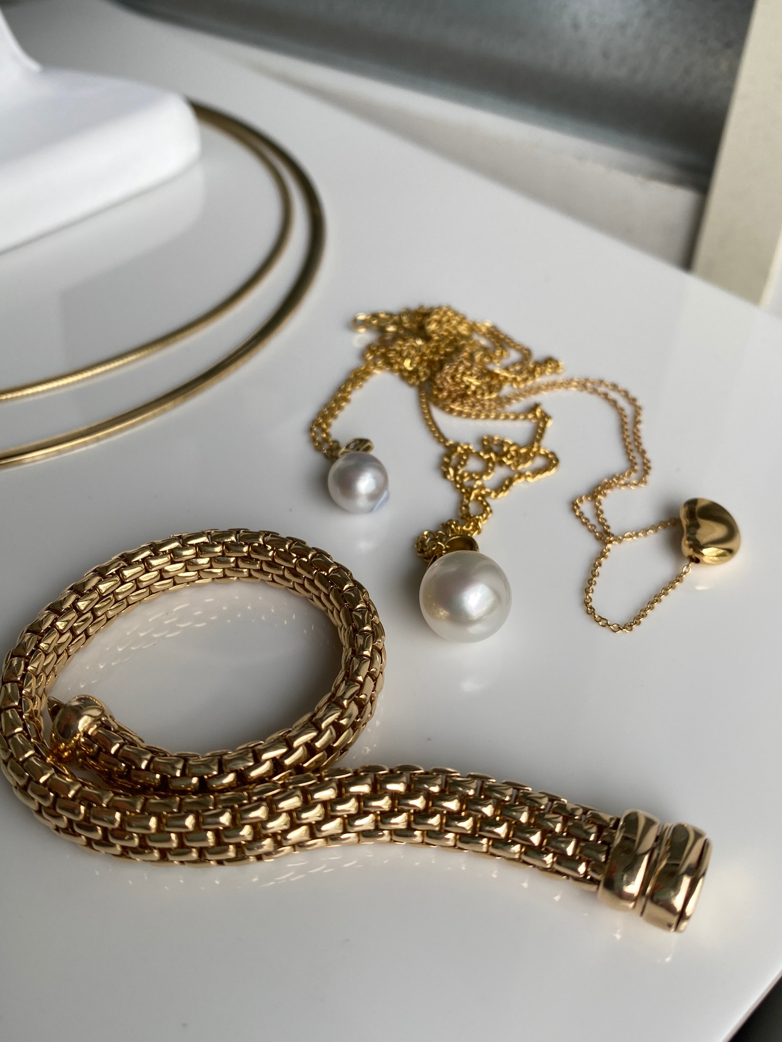 Italian Gold Meshlink Bracelet 14ct yellow gold.