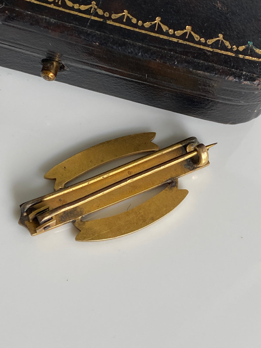 Antique Australian Liedertafel Brooch, Charters Towers Sedgwicks Jewellery