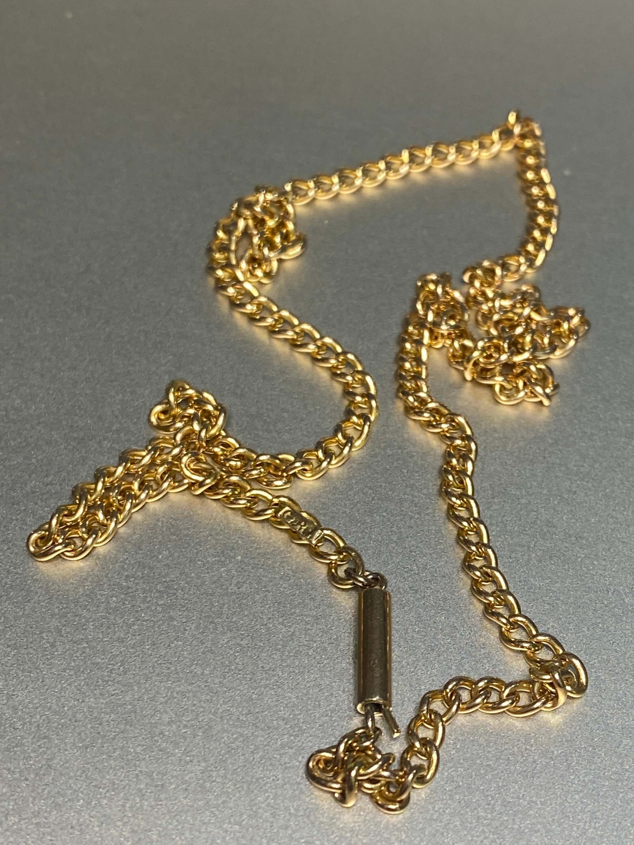 Antique Gold Necklace, c1900
