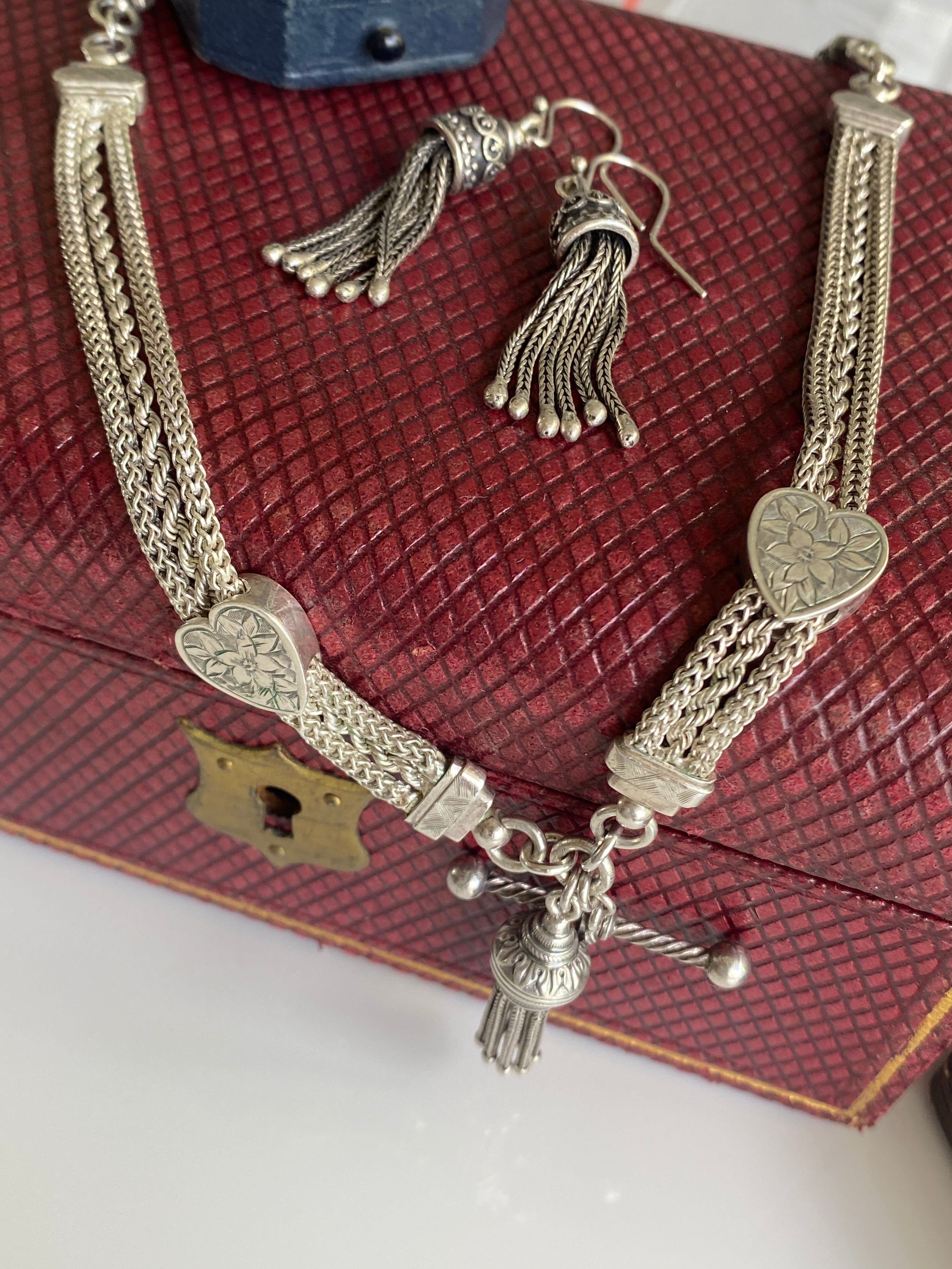 Antique Victorian Albertina Necklace