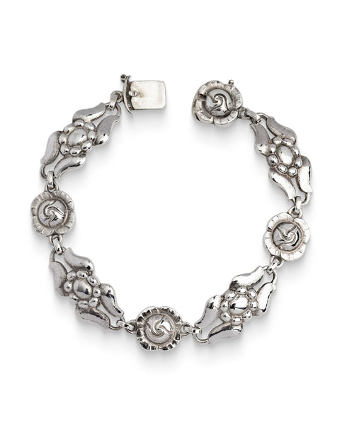 Georg Jensen & Wendel, Vintage Silver Bracelet, No. 18