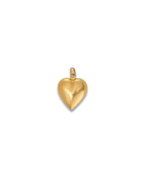 Italian Gold Heart Pendant